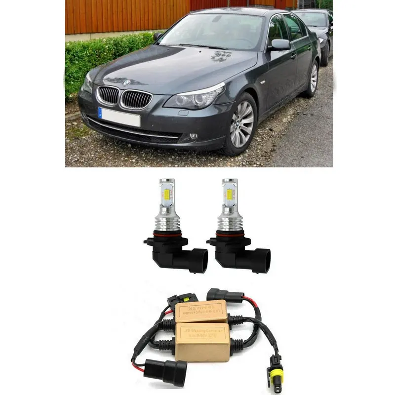 9006 светодиодные противотуманные фары высокой мощности для Bmw e60 e63 e64 без ошибок