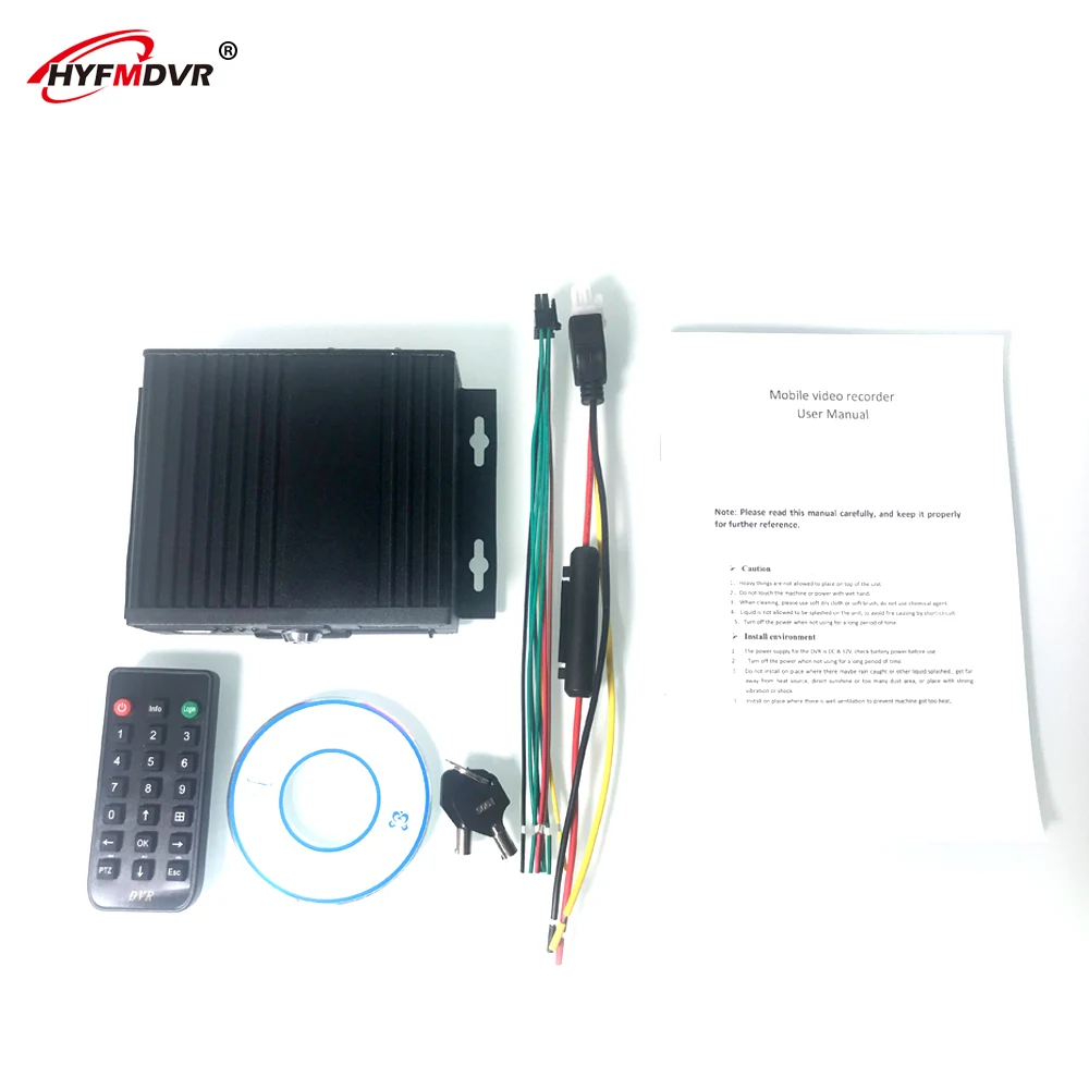 4-канальный HD 1080P MDVR школьный автобус Мобильный Dvr поддерживает SD-карту 256G |