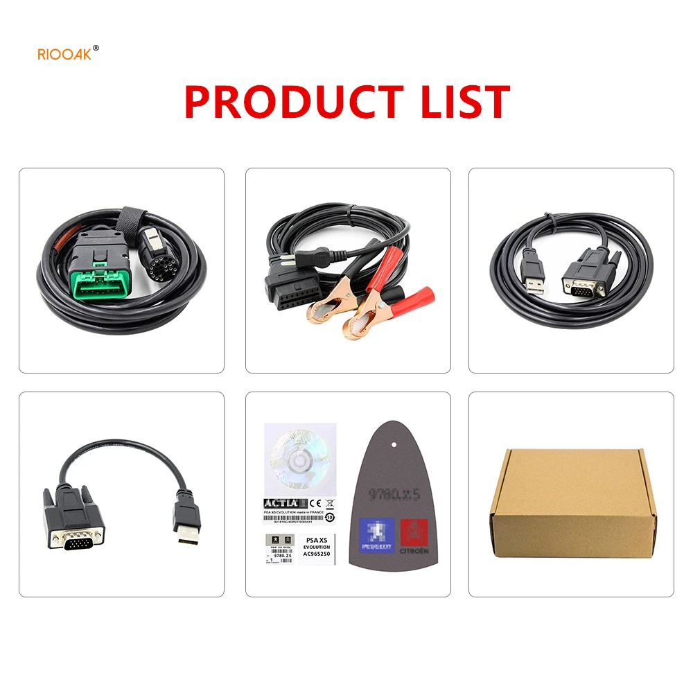 Чип RIOOAK Lexia 3 PP2000 Lexia3 PSA XS Evolution Lexia-3 V48 для диагностики Citroen Peugeot V25 Diagbox V7.8.3 |