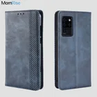 Чехол-книжка для Oukitel C21  C21 Pro, винтажный Магнитный кожаный флип-чехол с подставкой для карт, мягкий чехол, роскошные мобильный телефон сумки