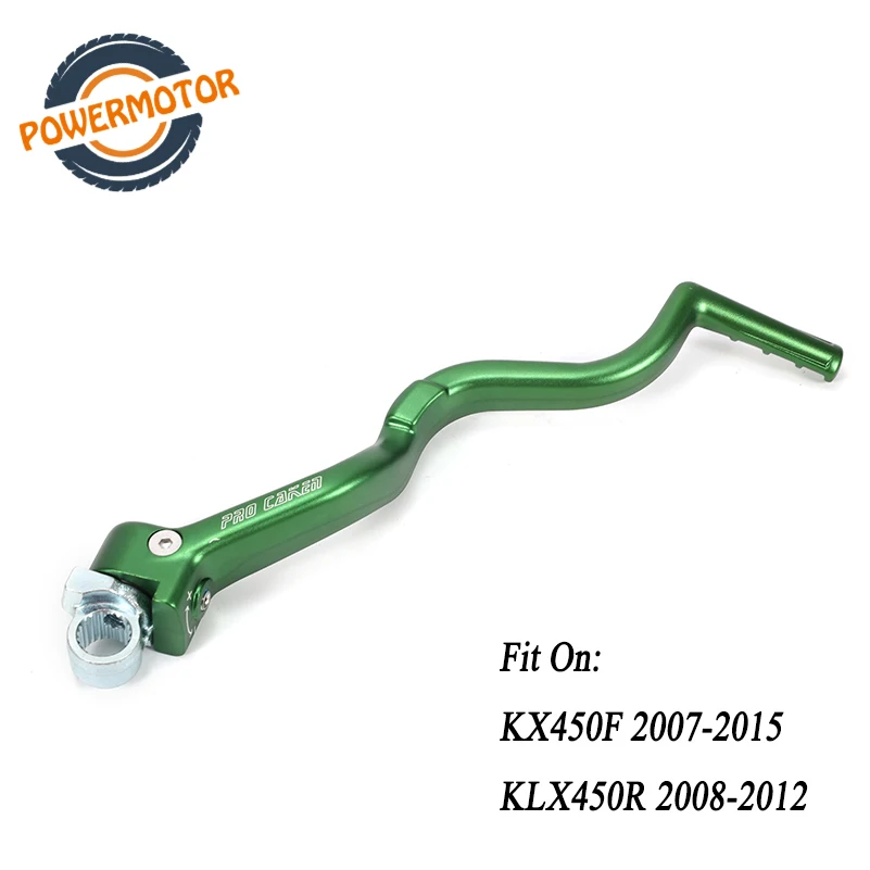 

Motorcycle New Forged Kick Start Starter Lever For KX450F 2007-2015 KLX450R 2008-2012 Pedal Arm Motocross Dirt Bike Off Road