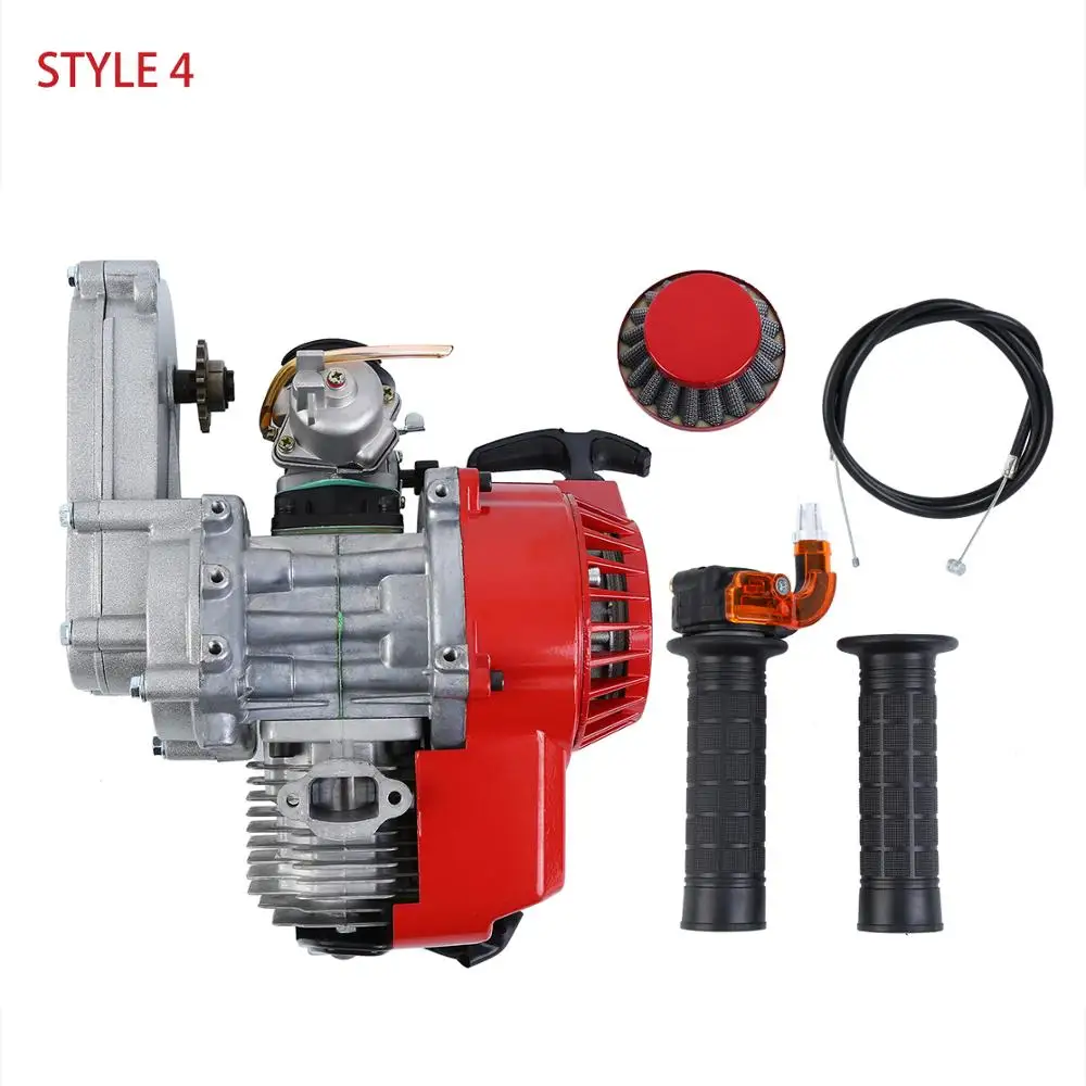 

Samger 49cc 2-тактный Карманный двигатель мотоцикла двигатель двигателя мотоцикла воздушный фильтр Pullstart Quad Pocket Bike Cross Bike ATV