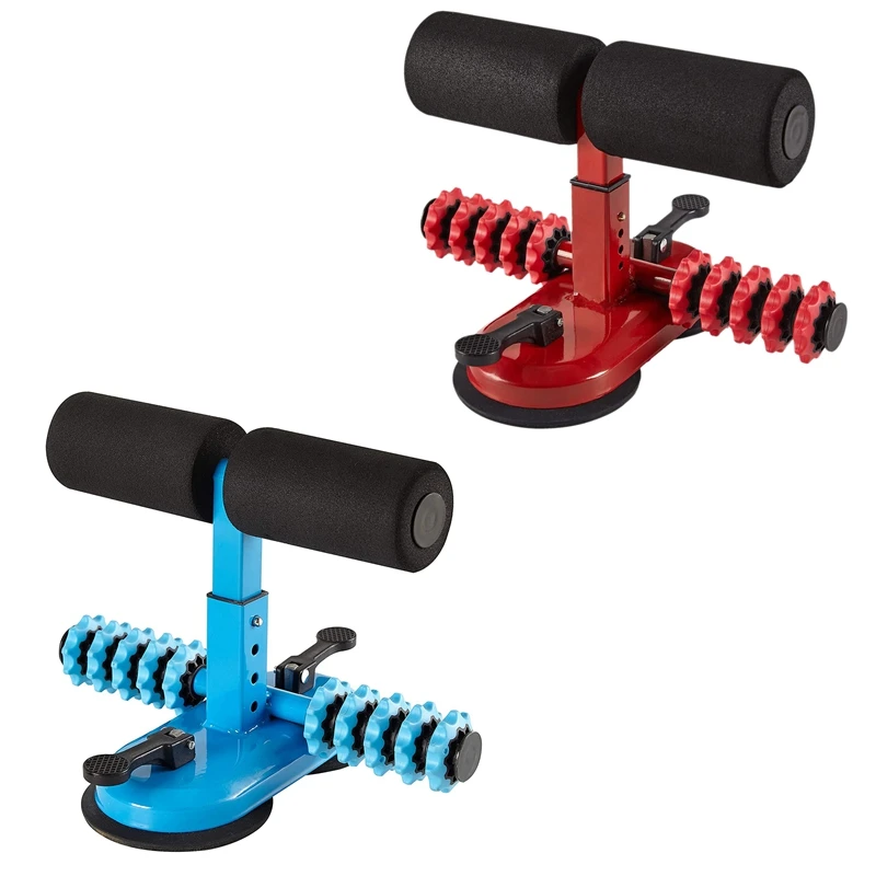 

New Sale Sit Up Bar for Floor Portable Adjustable Situp Foot Holder with 2 Suction Cups and 4 Positions for Home Workout