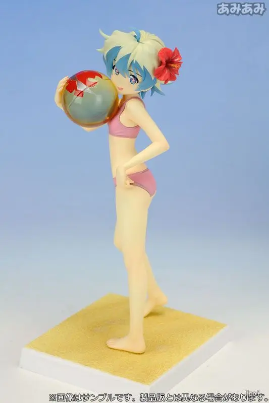 17 см аниме Tengen Toppa Gurren Lagann короткие волосы Nia розовый купальник бикини Ver.