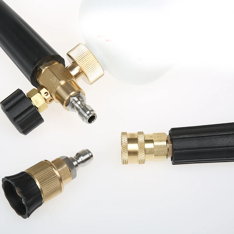 

High Pressure Water Gun Connector 1/4 Quick Connector M14*1.5 Pure Copper High Pressure Sprinkler