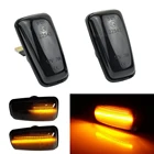 2x течет поворотов Светодиодный динамический Боковой габаритный фонарь боковой повторитель светильник для Peugeot 106 306 406 806 EXPERT партнер ранчо Citroen