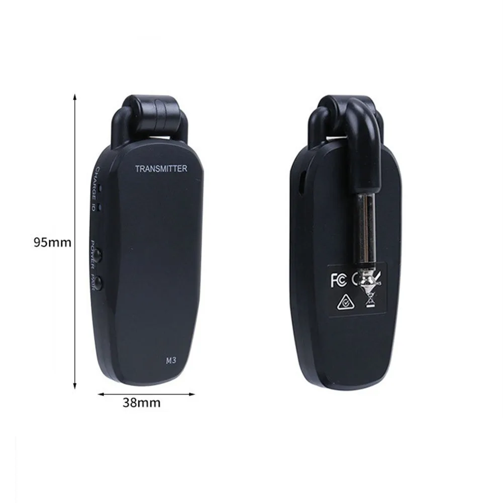 

6.35mm Jack Guitar Wireless System Transmitter Sound Transmission Anti-interference Ultra-short Delay Wireless Transmitter