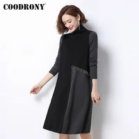 coodrony brand autumn winter warm long female 2020 pullover sweaters casual stand collar soft women oversize jumper w1130