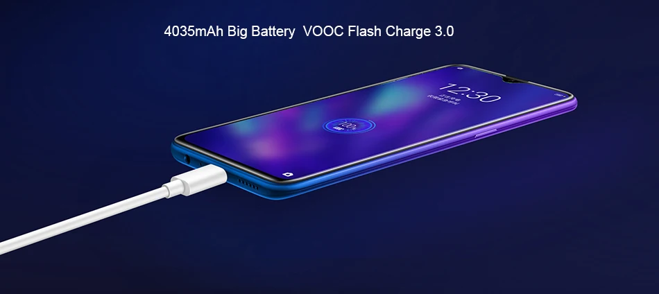DHL Быстрая сотовый телефон Oppo Realme Q Snapdragon 712 Android 9,0 6," полный экран МП 5 камер 8 Гб ram 128B rom