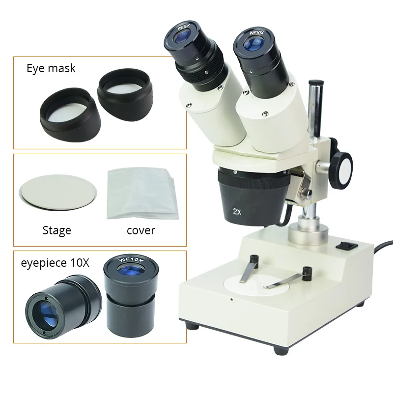 

20X 40X binocular stereo microscope TX-3B for PCB mobile phone reapair inspection