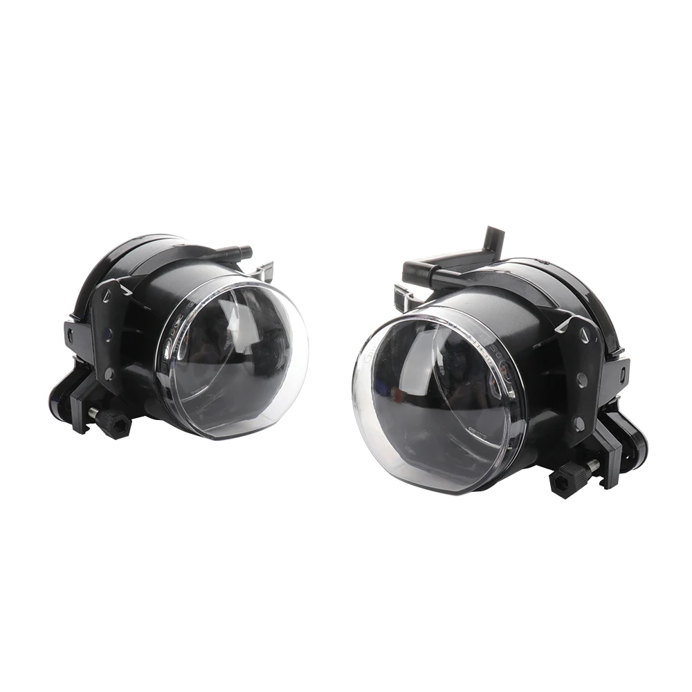 1 пара автомобильных передних противотуманных фар лампы корпус прозрачные линзы
