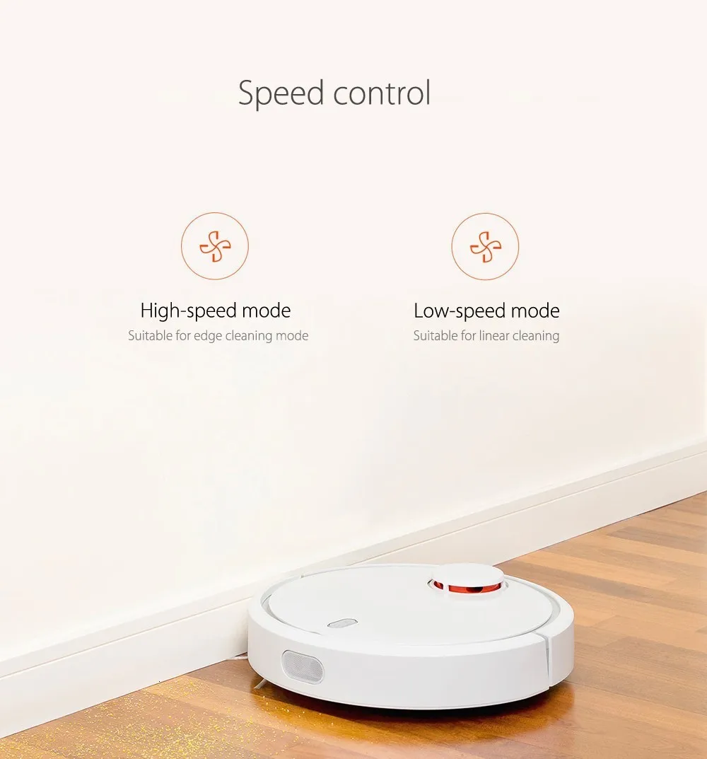 Оригинальная вакуумная часть Xiaomi, HEPA фильтр, основная щетка, инструмент для чистки, боковая щетка для пылесоса mijia/roborock