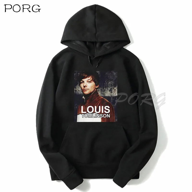 

Louis Tomlinson Hoodies Men Ulzzang Korea 2021 Streetwear Female Sweatshirts Printed Hip Hop Men's Oversize Hoodie Men's Sweater
