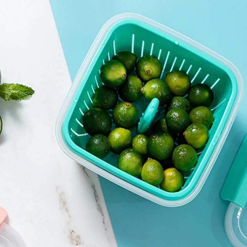Berry Keeper Box Containers Boxes Keep Fresh Produce Saver with Leak-Proof Lids | Дом и сад