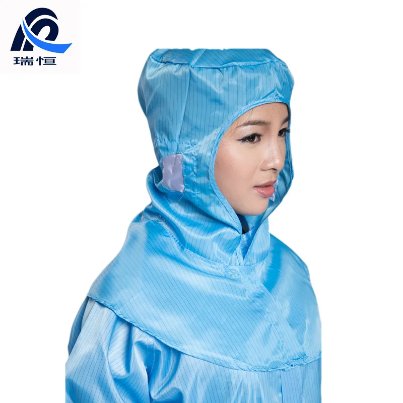 Антистатическая Рабочая шапка с шалью рабочая защитой от пыли наплечная