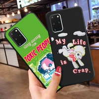 funny art dog phone case for samsung a51 a71 a50 a70 s20 fe s8 s9 s10 plus s20 a7 fine line styles my life is crap silicone case