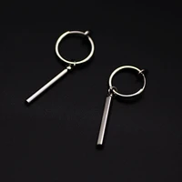 male 2020korean version of studs men without piercing students street single ear ring male trend personality men stick ear clip