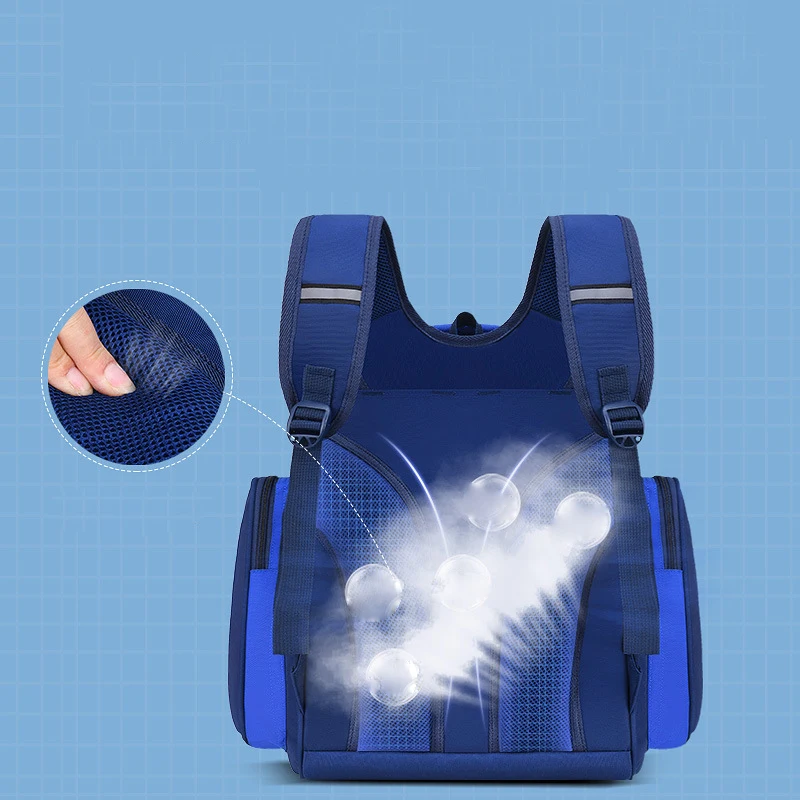 New Children School Bags boys girls Primary school student Orthopedic school bag cute cartoon Waterproof Backpack Mochila