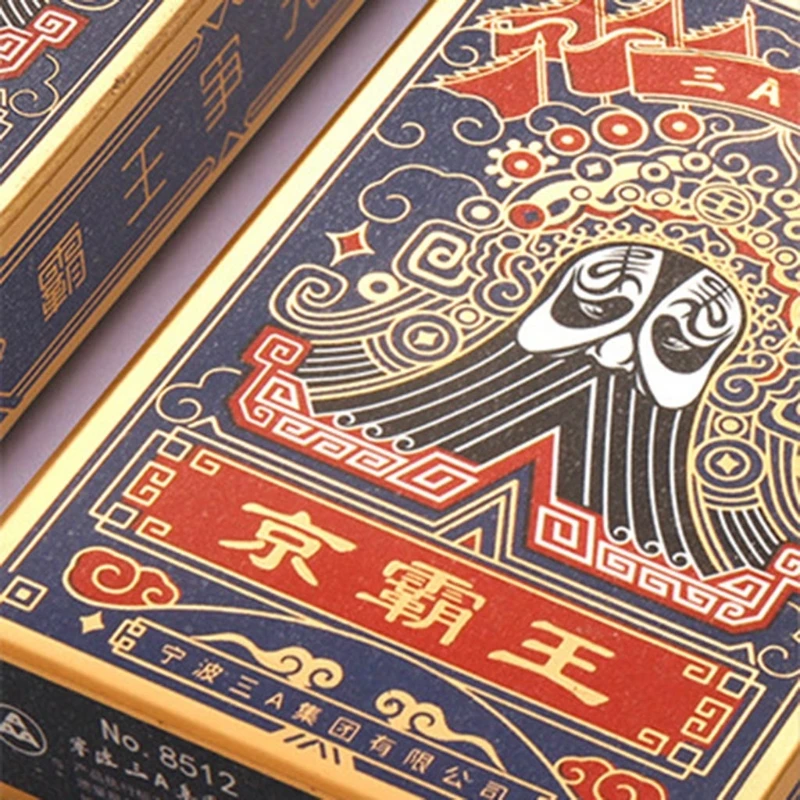 

Карточки для покера Пекинской оперы в китайском стиле, настольная игра традиционной китайской культуры, игральные карты
