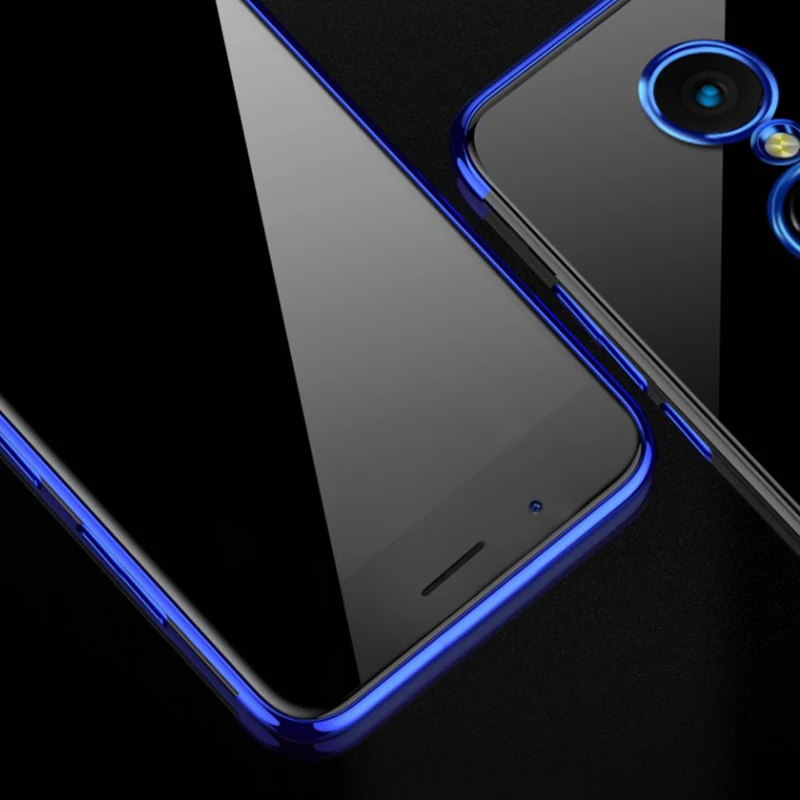 Чехол для Xiaomi Redmi 5 Plus прозрачный мягкий силиконовый тонкий чехол из ТПУ 6 6A