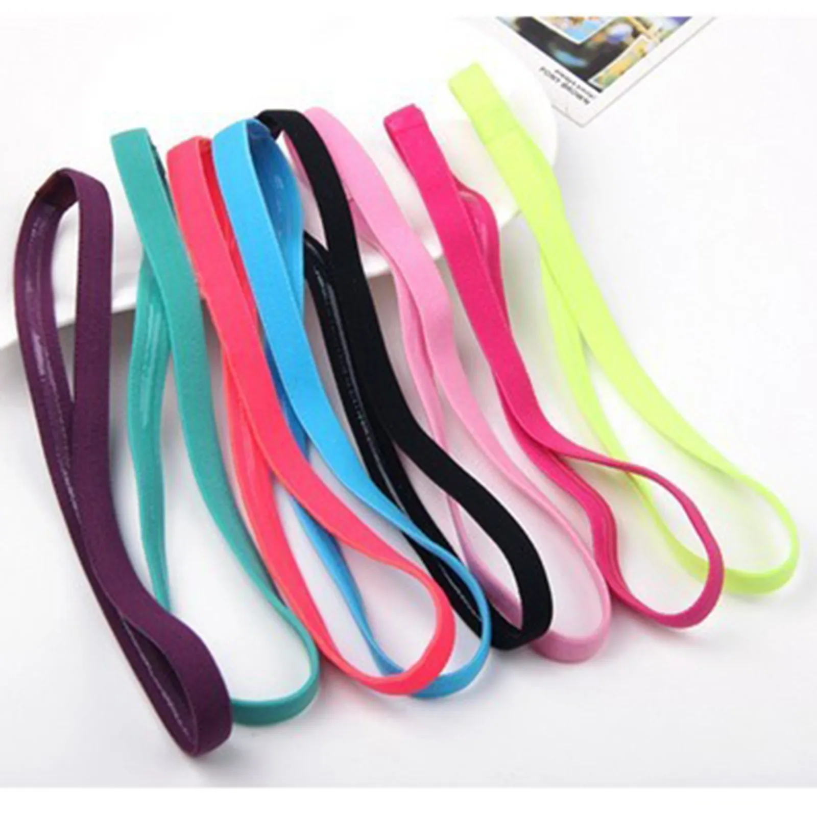 Повязка на голову Мужская эластичная повязка от пота 3 шт. | Спорт и развлечения