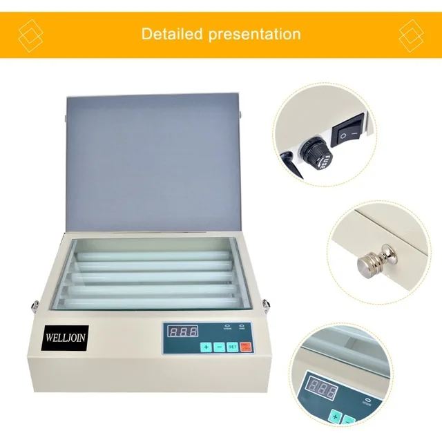 Новый УФ экспозиционный блок для горячей фольги печатная плата с выдвижным