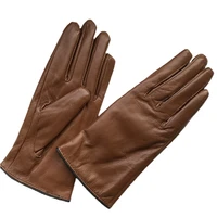 winter woman genuine leather gloves female thickening keep warm sheepskin gloves womens fashion gloves