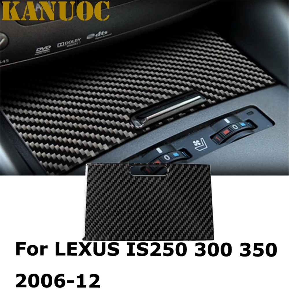 Автомобильный Стайлинг из углеродного волокна прикуриватель панель отделка