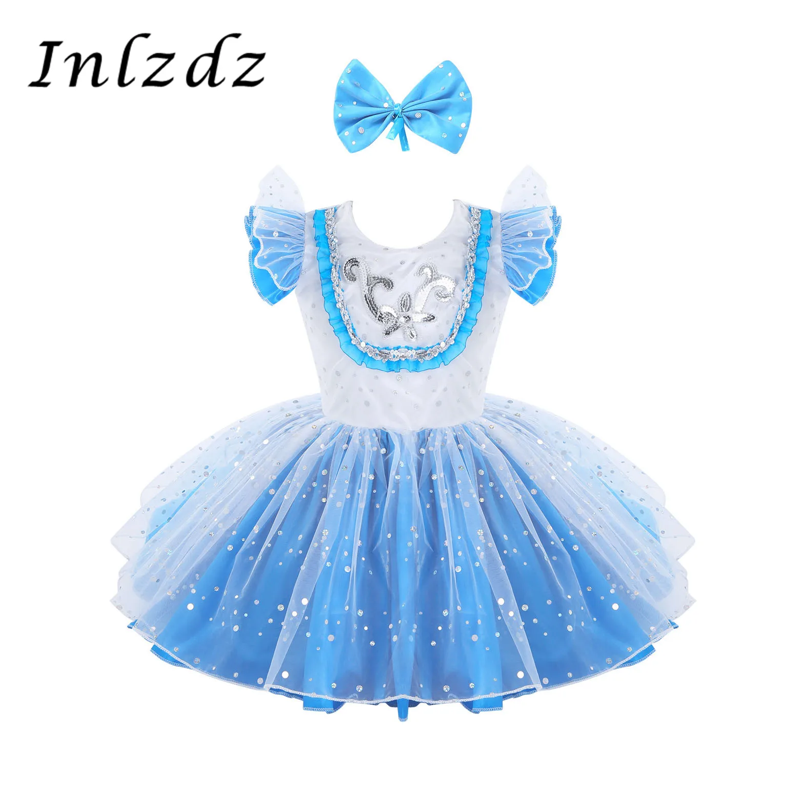 Детские гимнастические современные танцевальные костюмы для девочек Одежда