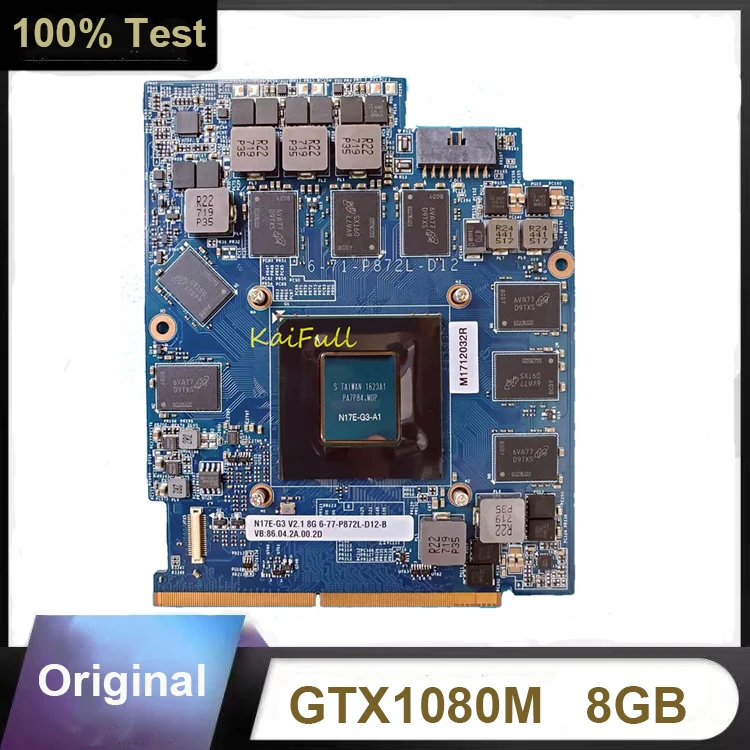 Совершенно новая видеокарта GTX1080M GTX 1080M N17E-G3-A1 8 Гб VGA Видеокарта GDDR5 для ноутбука