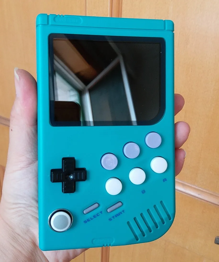 Новинка 2,0, ретро LCL Pi Boy Raspberry Pi для игры для мальчиков, видео игровая консоль, портативная Классическая портативная игровая приставка Raspberry Pi 3B/A - Цвет: Cyan 3B