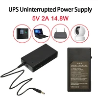 5v uninterruptible power supply 2a 14 8w multipurpose mini ups battery backup security standby power supply for camera router
