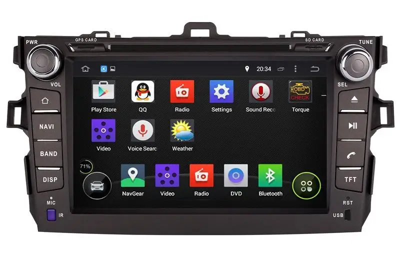 8 &quotАвтомобильный dvd-плеер на основе Android с BT GPS WI-FI автомобильные ПК/мультимедиа