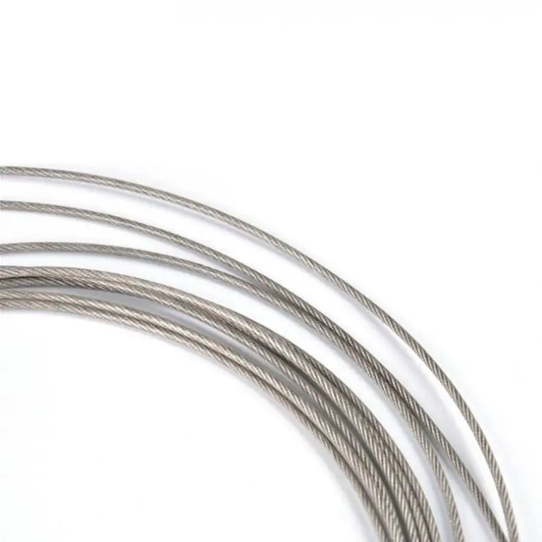 5 м рыболовные веревки из нержавеющей стали рыболовная Пряжка рыболовное