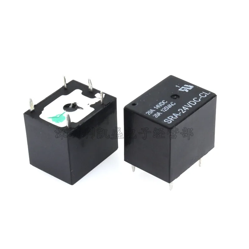 

5pcs Relay SRA-24VDC-CL SRA-24VDC relays 5PINS 5V