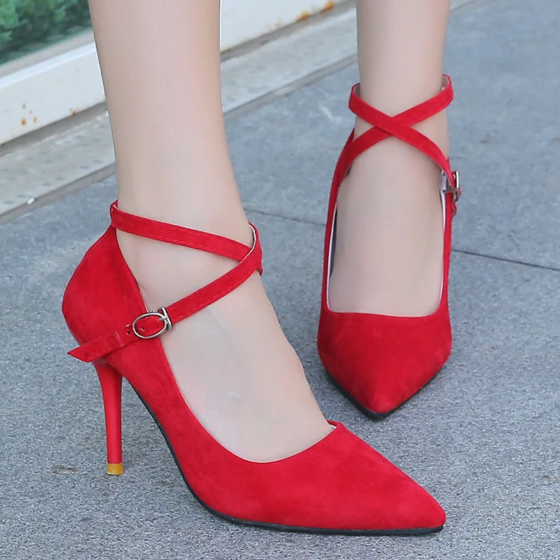 Женская Офисная обувь в сдержанном стиле модные женские туфли лодочки с острым