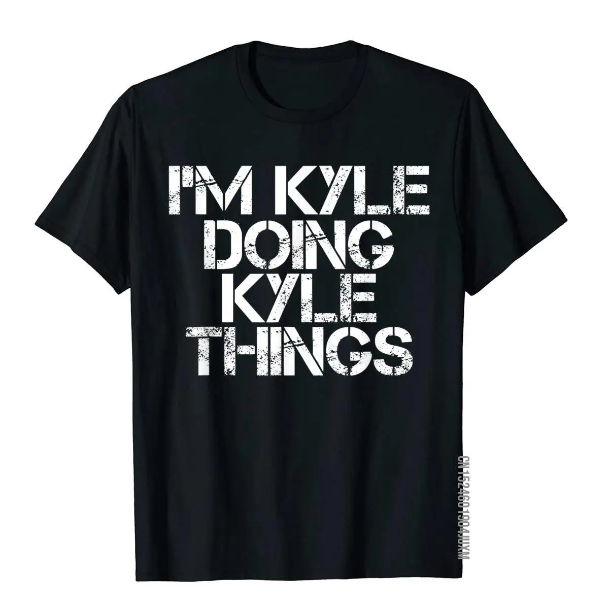 

I'm KYLE DOING KYLE THINGS Shirt Funny Christmas Gift Idea Tees Plain Leisure Cotton Men's Top T-Shirts Fashionable
