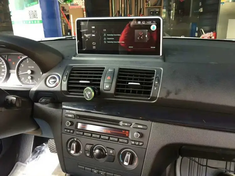 64GB rom Android 9.0 Car Multimedia Player Fit for 2007-2012 BMW 1 Series gps E81 E82 E87 E88 10.25&quot large ips screen navigation |