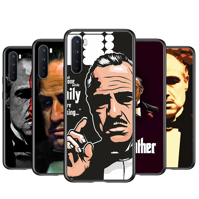 

Soft TPU Scarface Godfather Silicone Cover For OnePlus Nord CE 2 N100 N10 9 9R 8T 8 7T 7 6T 6 5T Pro Black Phone Case