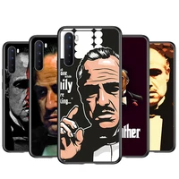 soft tpu scarface godfather silicone cover for oneplus nord ce 2 n100 n10 9 9r 8t 8 7t 7 6t 6 5t pro black phone case