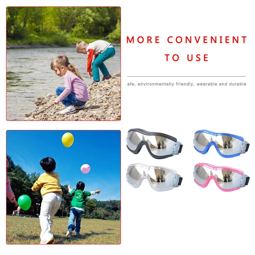 

Kid's Goggles Winter Windproof Skiing Glasses Goggles Outdoor Sports Glasses Ski Goggles Dustproof Cycling Sunglasses