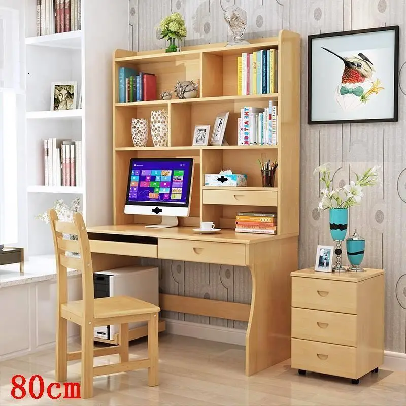 Dobravel стоящая кровать Меса Escritorio стенд Tafel офис Biurko Ретро деревянный компьютер ноутбук стол с книжной полкой
