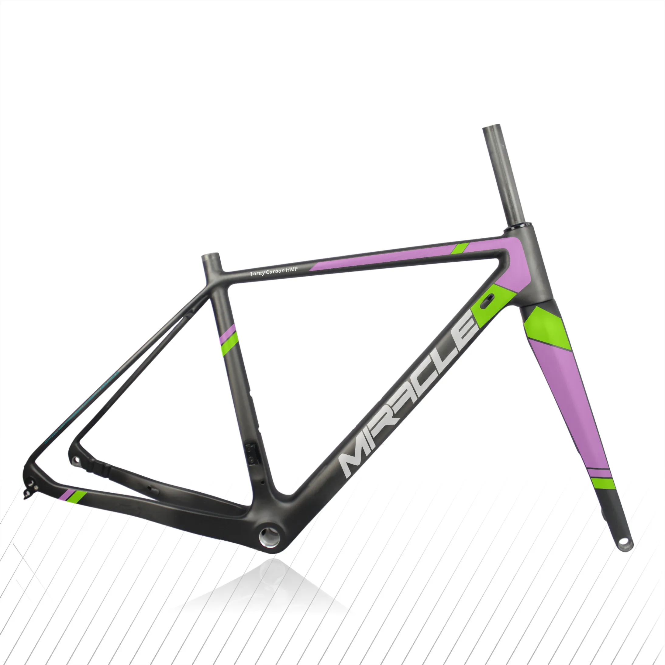 

2021 горячая Распродажа CX велосипедная Рама Велокросс дисковый тормоз через ось 12*142 мм велосипедная Рама плоское крепление Велокросс углеро...