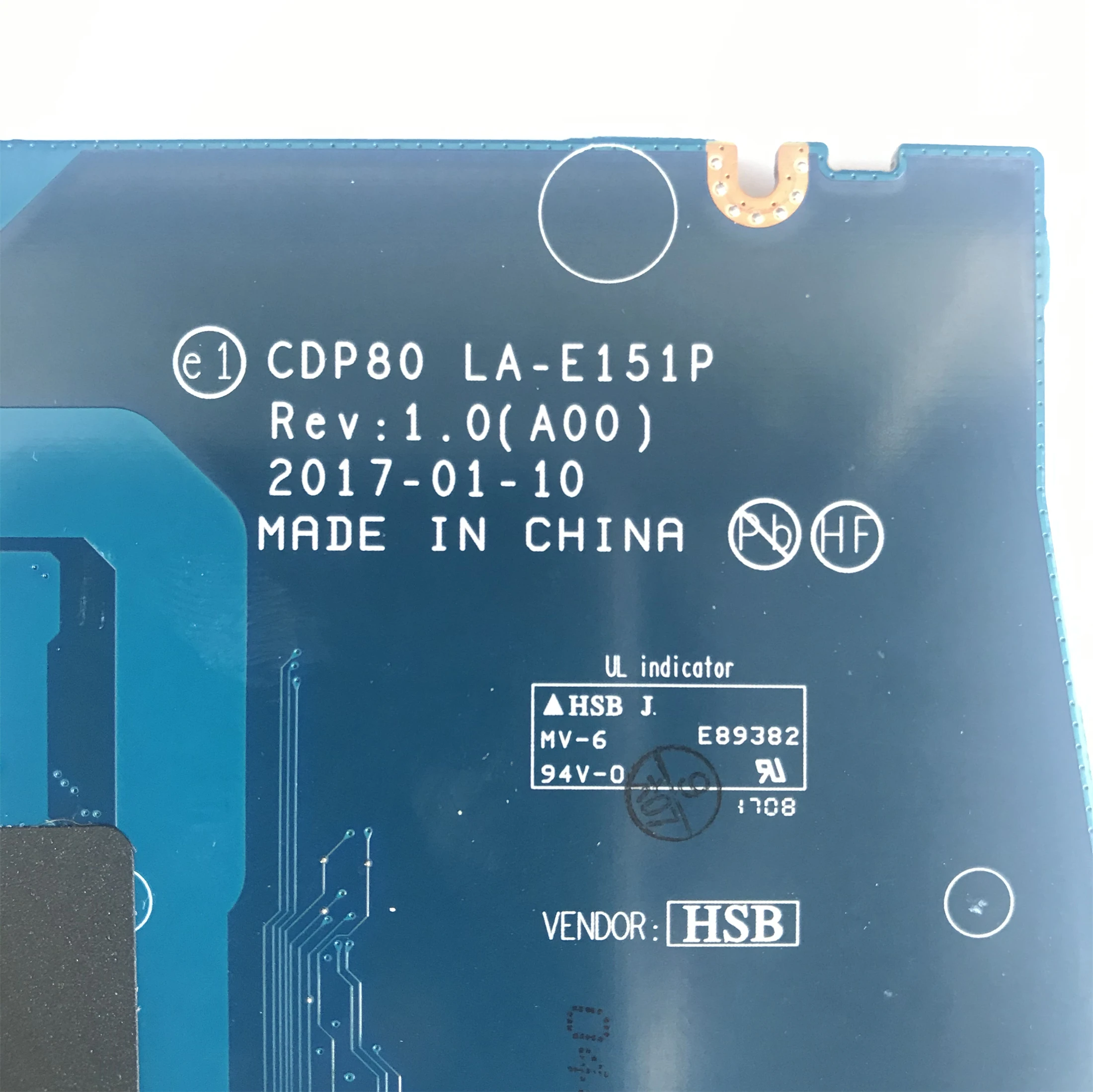 

CN-0NTHWT 0NTHWT NTHWT For Dell Latitude 5580 Laptop Motherboard CDP80 LA-E151P Mainboard With SR32S I5-7300HQ DDR4 Fully Tested