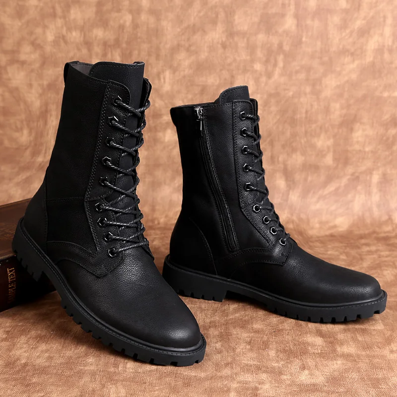 

Fashion Men Casual Shoes Leisure Shoes Casual Men's Sneakers Men 2020 New Breathable Leather Mens Boots Shoe Man Flat