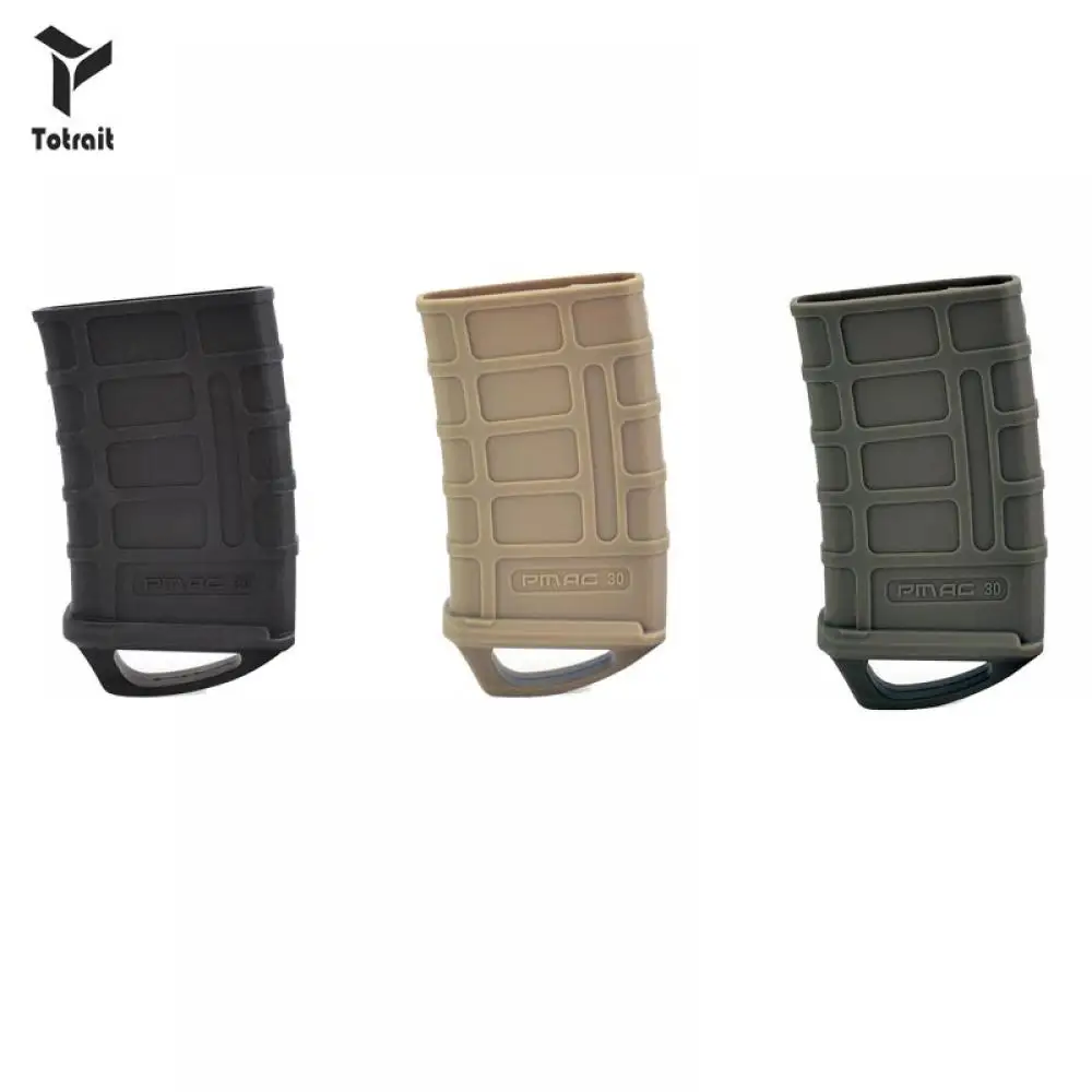 

Tactical Rubber Holster 5.56 Mag Bag Water Hunt Box Toy Bag For M4/M16 Hunting Gun Accessories