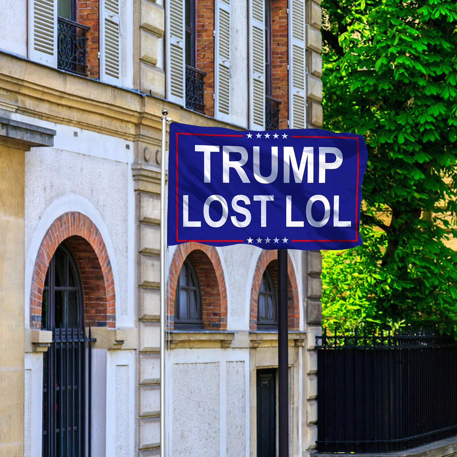 

3x5ft Trump Lost Flag Anti Trump Garden Flag with Metal Grommets