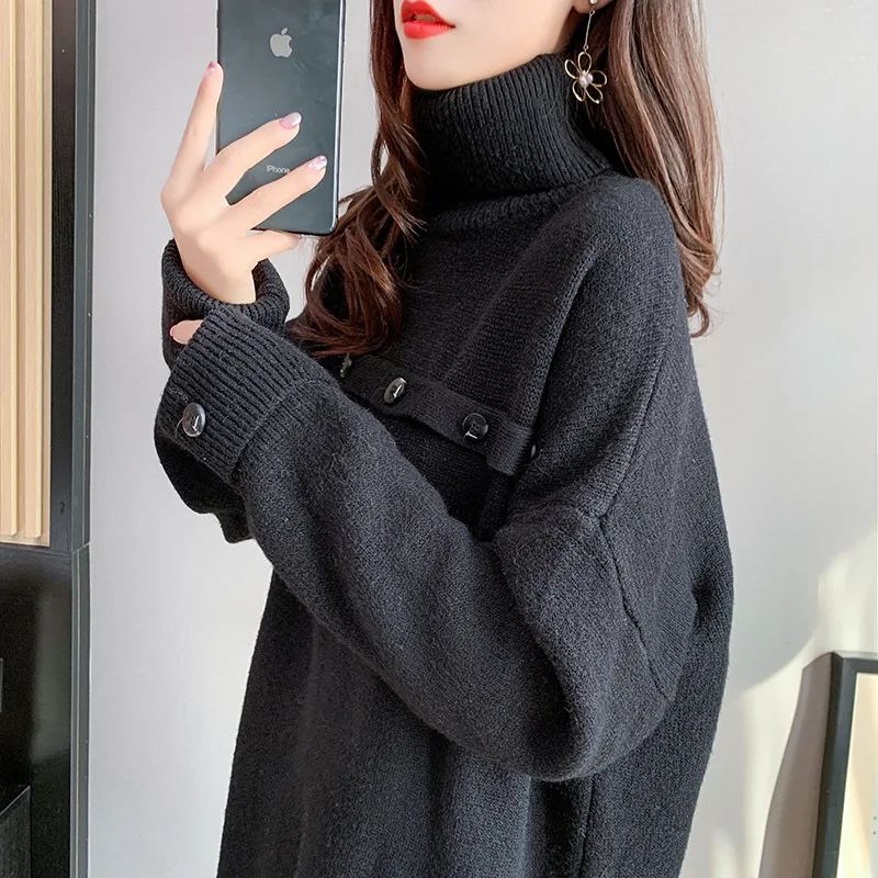 

Pullovers Women 2020 New Korean Pullover For Winter Warm Couples Japanese Striped Knit Sweater Hip Hop Female New Winter Fashion