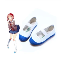 doki doki literature club cosplay shoes japanese anime school shoes girl boy sport shoe toilet bound hanako kun yashiro nene