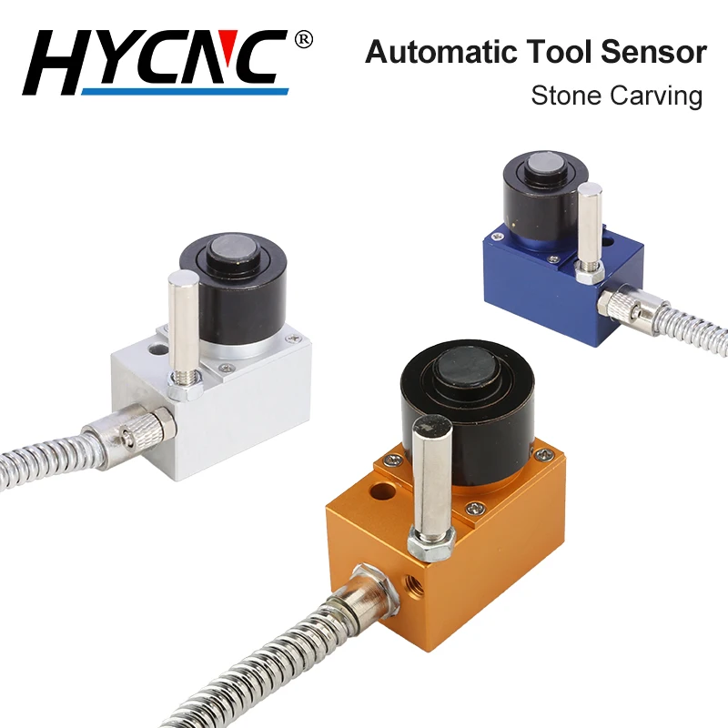 Automatic Tool Pressure Sensor Z Axis Tool Setting Inspection Instrument Gauge 4 Lines CNC Stone Carving Tool Adjustment Probe